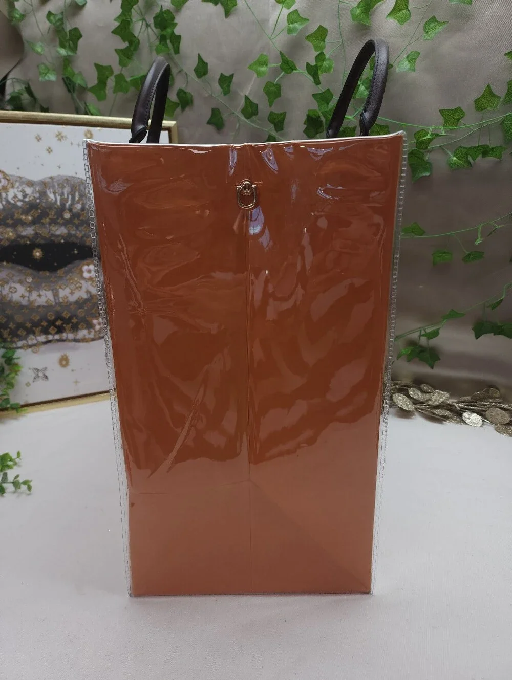 Authentic Louis Vuitton Shopping Bag In PVC Tote - Picture 5 of 12
